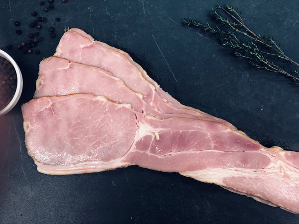 Middle Cut Rindless Bacon